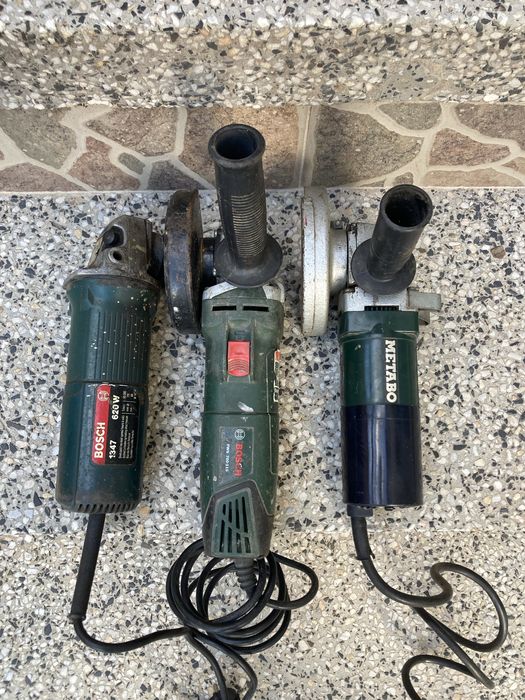 Оригинални малки ъглошлайфи Bosch Metabo