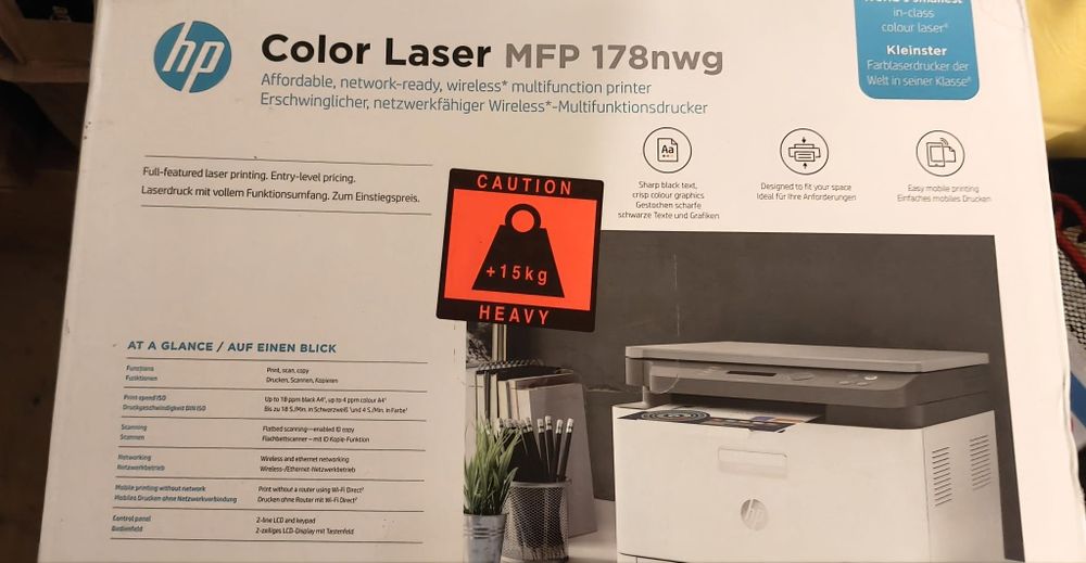 Imprimanta noua laser color HP MFP 178nwg