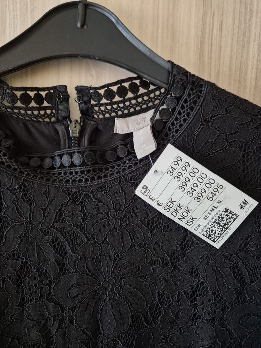 Дантелена рокля H&M - L р-р