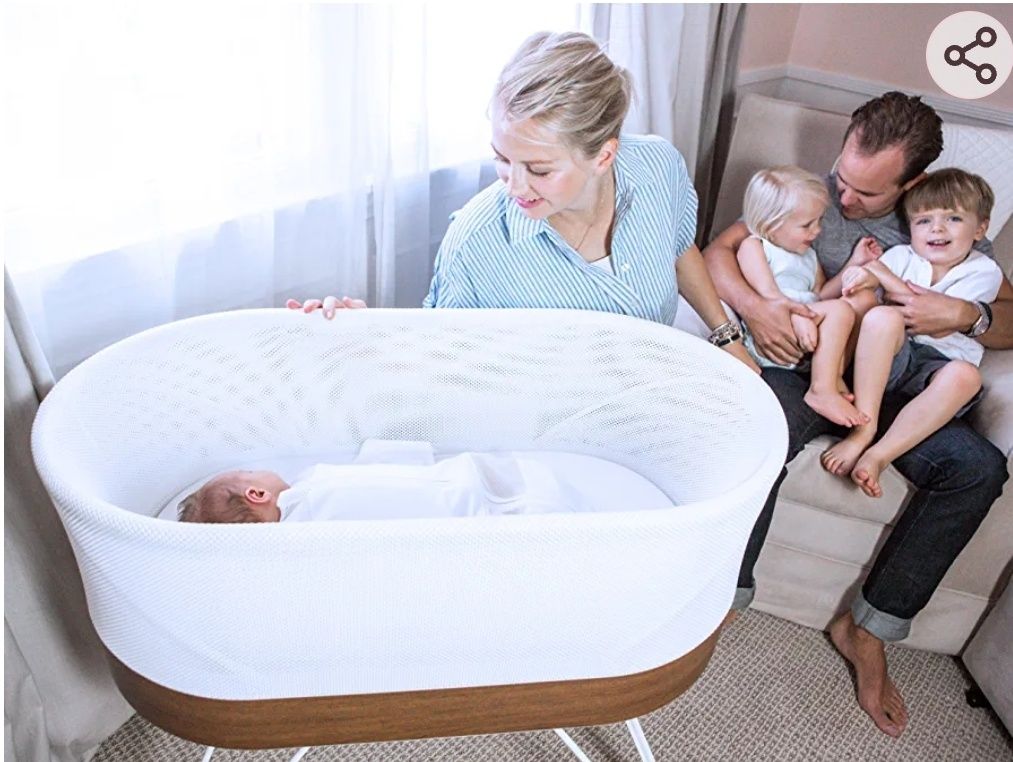 SNOO Smart Sleeper Baby Bassinet Bedside Crib With, 55% OFF