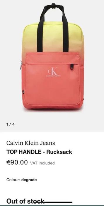 Rucsac/Ghiozdan Calvin Klein Jeans original nou