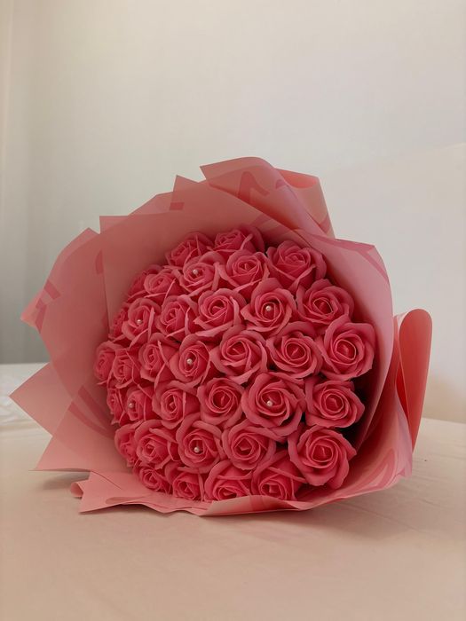 Buchet trandafiri sapun