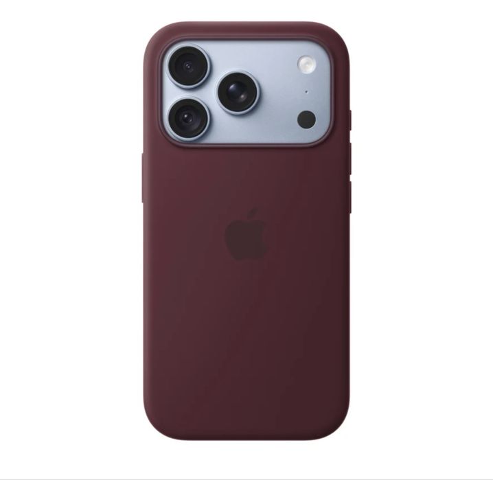 Husa iPhone 18 Pro Apple Silicon MagSafe Dark Cherry