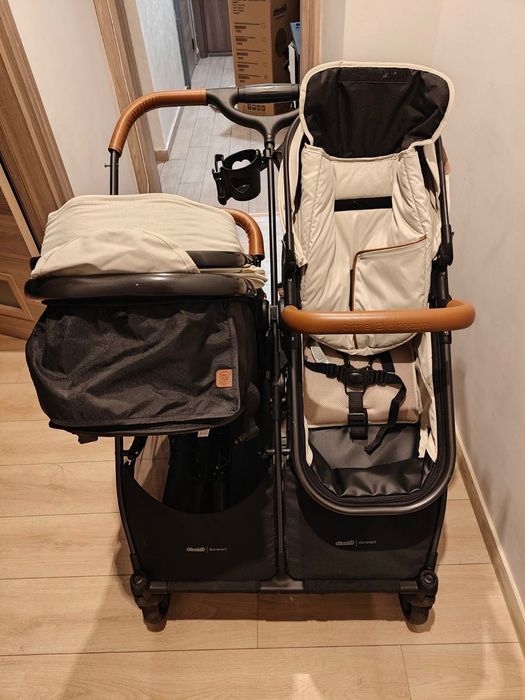 Количка за близнаци Chipolino Duo Smart