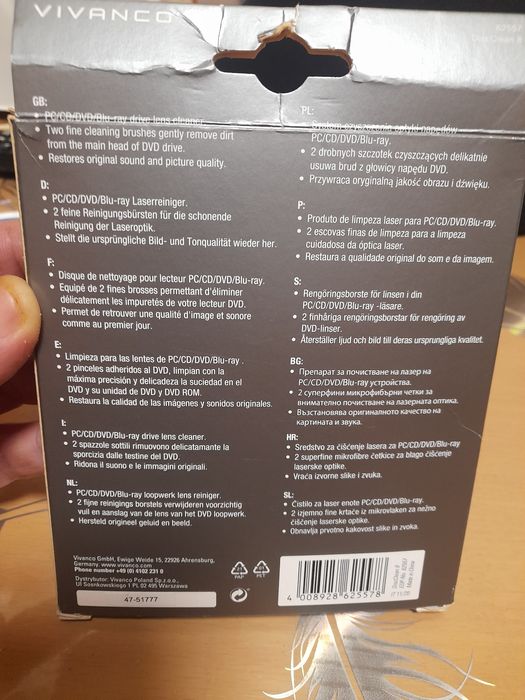 Vind cd curățare laser pc,cd,dvd,blu-ray nou