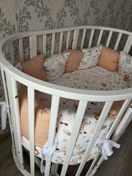 Продам кроватку детскую 3в1