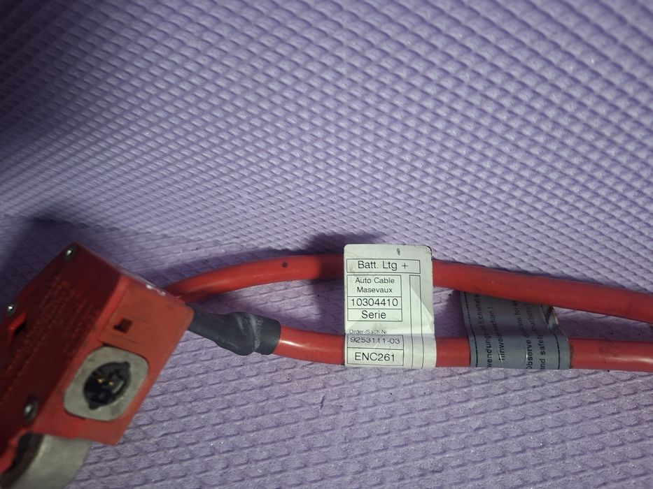 Borna baterie plus cu capsa pirotehnica BMW F20 F21 F22 F23 Cod 9253111 in stare buna de funcționare