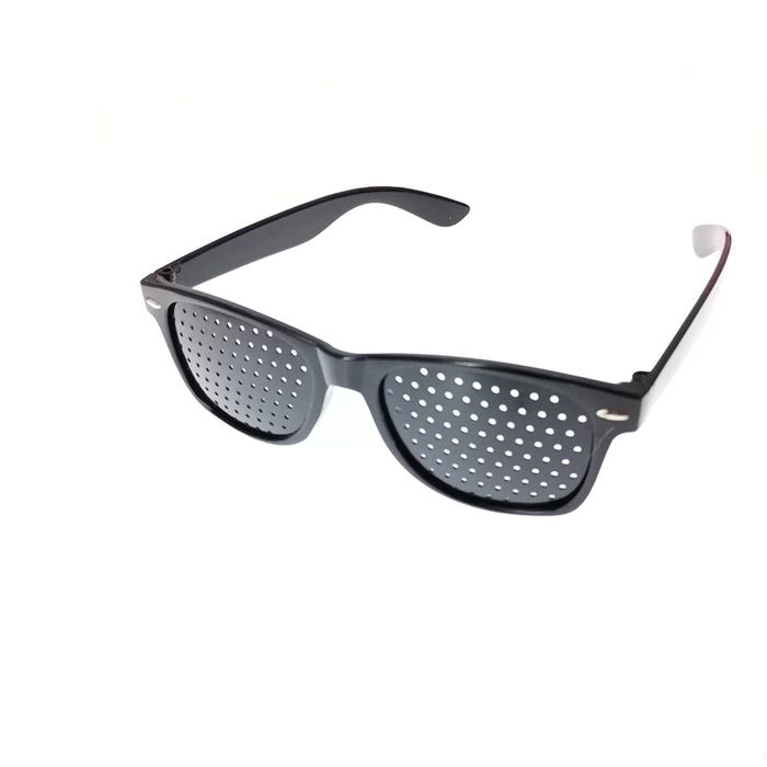 Очки с дырками тренажёр для лечения зрения с перфорацией защита глаза