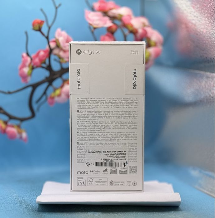 НОВ!!! Motorola Edge 60, 8GB RAM, 256GB, 5G, Green