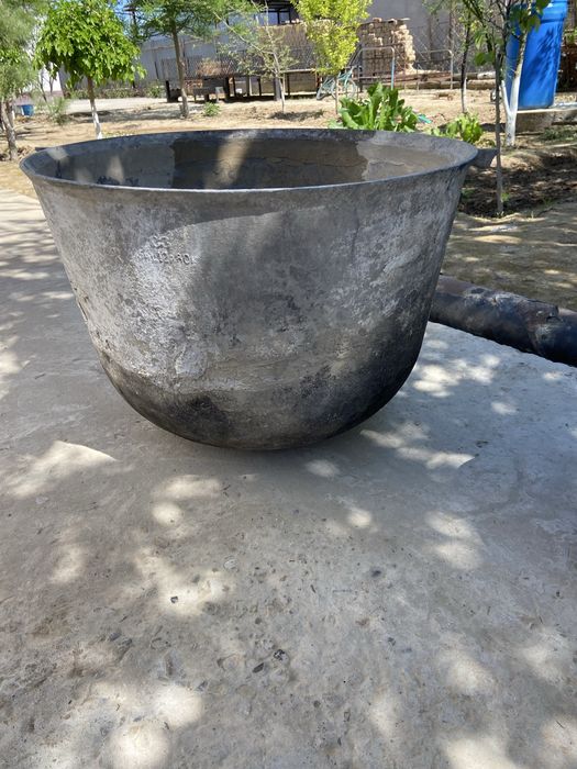 Старый алюминывый казан