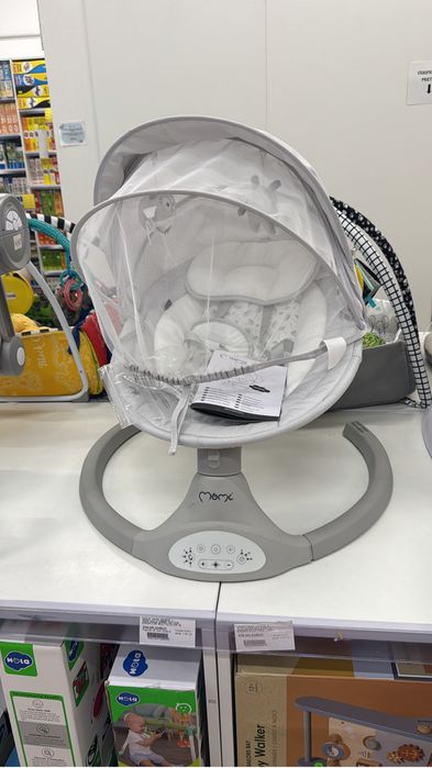 Balansoar electric pentru bebelusi - MoMi