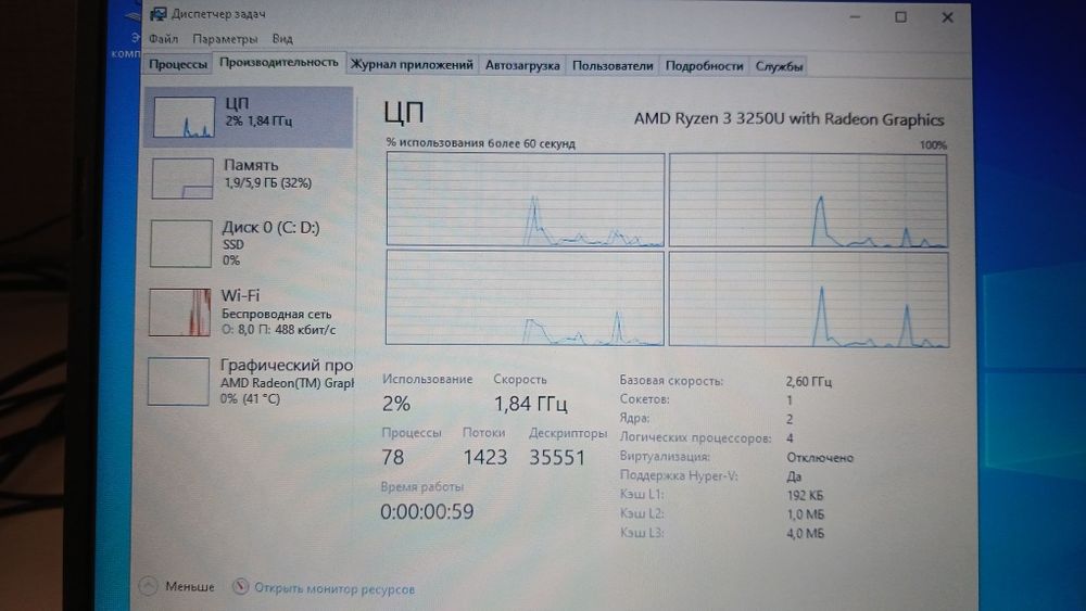 HP 2gb noutbuk .