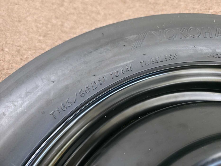 Roata Rezerva MICA SLIM - 5x114.3 17'' 60.1 165/80/17 - OEM TOYOTA RAV4 / Suzuki / Lexus NX - NOUA !