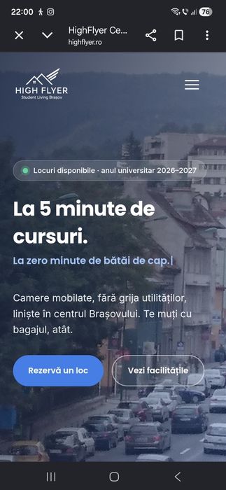 Camin Privat Studenti Brasov | Central | 5 min de Universitatea Transilvania |  Cazare studenti