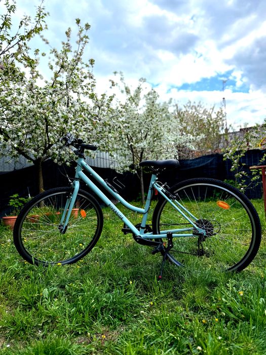Bicicletă Riverside verde pal