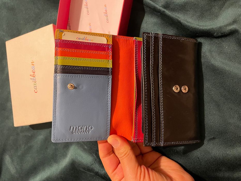 Портмоне естествена кожа