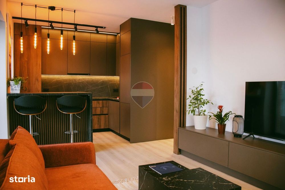 Apartament Modern cu Grădină Privată 45mp în The Lake Home Sibiu