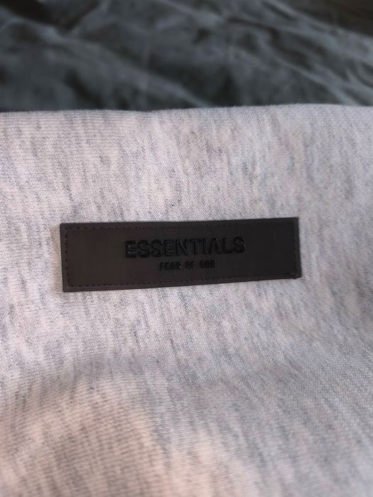 Essentials Fear of God Hoodie - Oatmeal Gray