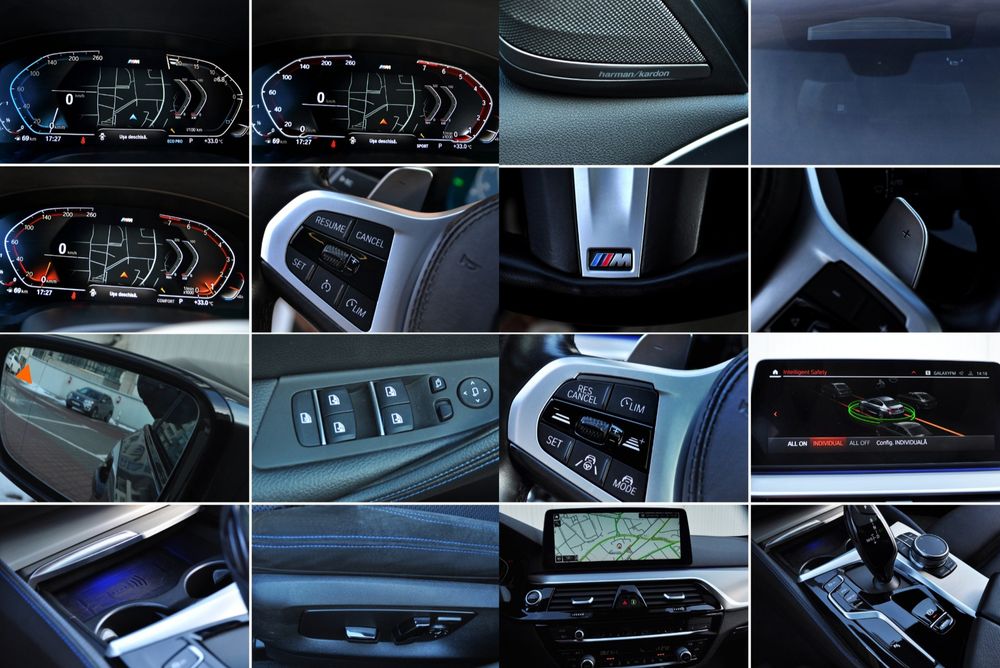 BMW Seria 5 G30 Facelift M Paket 2.0d 190 Lane Side Distronic Garanție