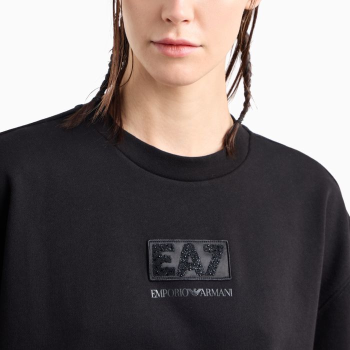 Дамска къса тениска oversize EA7 Emporio Armani 7W000177 AF12473