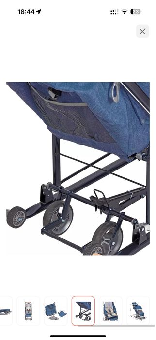 Зимняя санка коляска