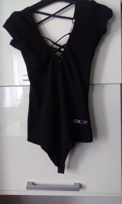 Body Mexton ,negru bumbac S