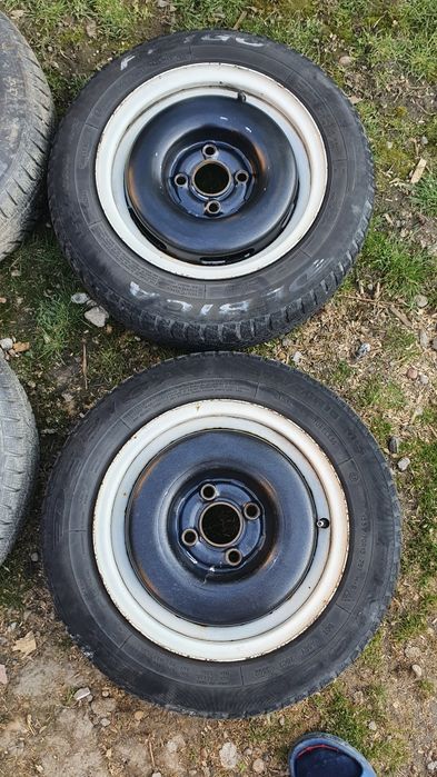 Jante cu anvelope 185/55 r14 si 155/75 r13
