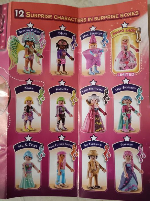 Уникални фигурки-LEGO PLAYMOBIL 70585,70478,70389. Карти Дисни Пиксар.