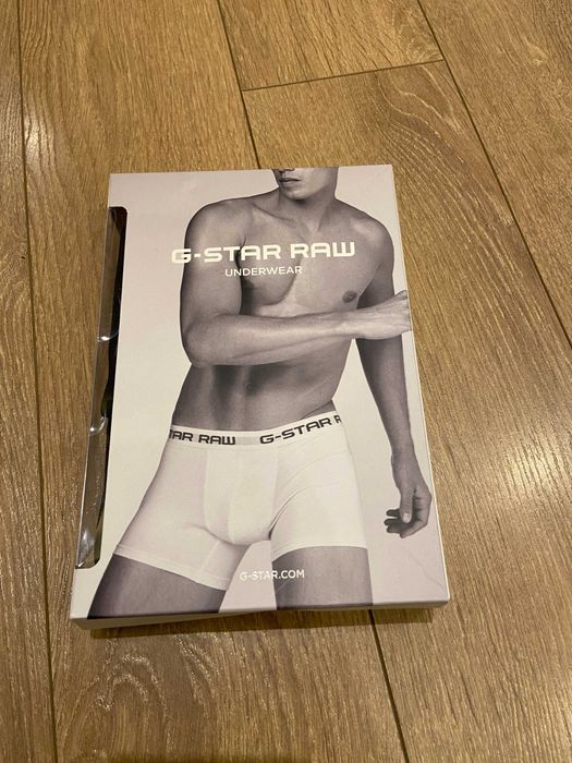 G-Star Raw оригинален боксер , черни и червени, размер: L