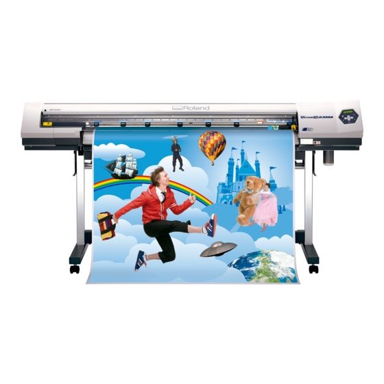 Roland широкоформатный принтер печать плюс резка