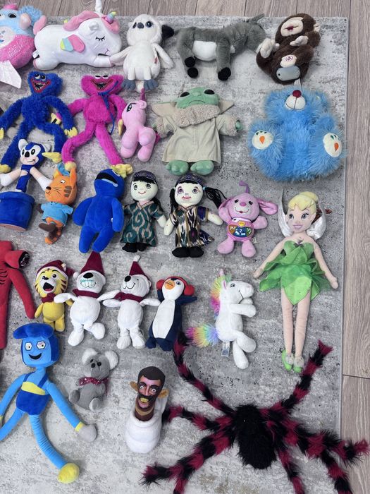 Продам мягкие игрушки б/у