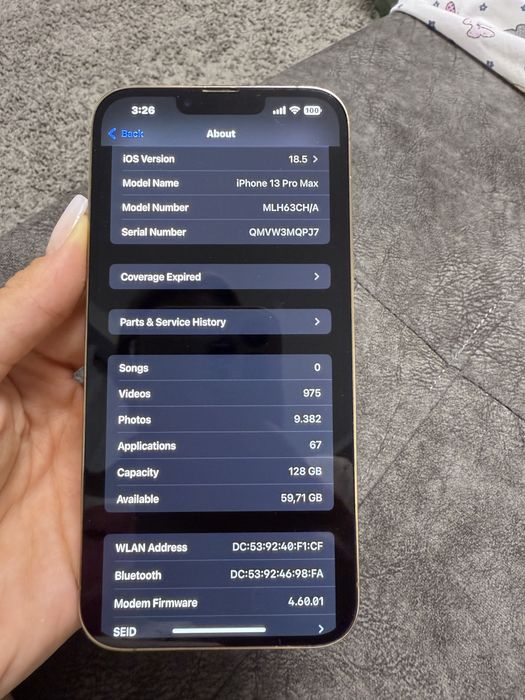 iPhone 13 Pro Max 128 GB Gold – Stare impecabilă + huse incluse