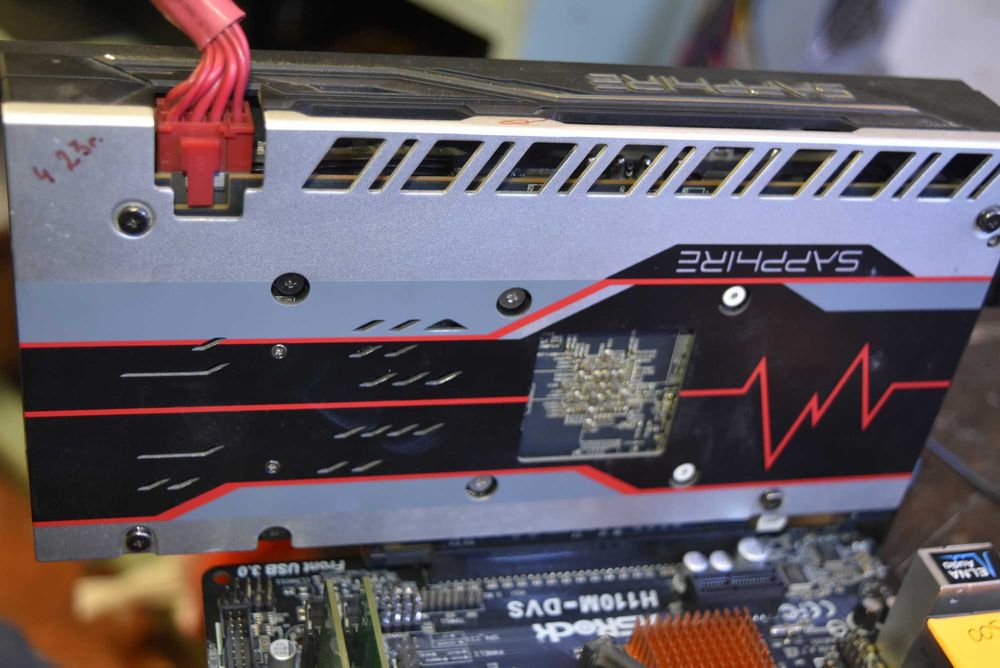 Видео карта SAPPHIRE Pulse Radeon RX 580 8GB - перфектна