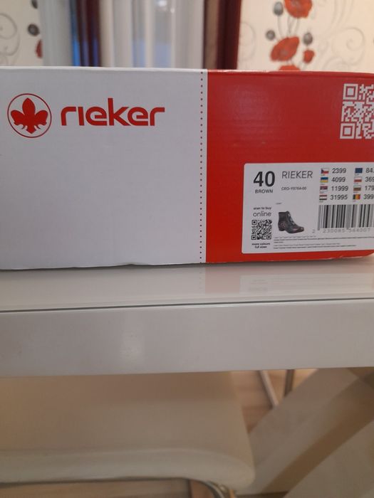 Дамски зимни боти Rieker