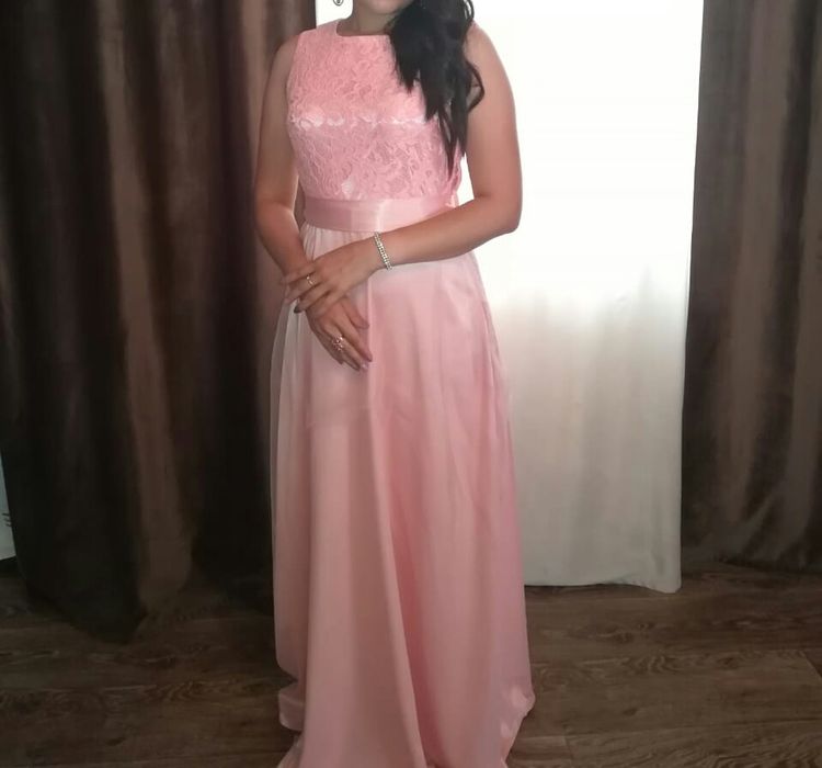 платье вечернее в пол, красивое