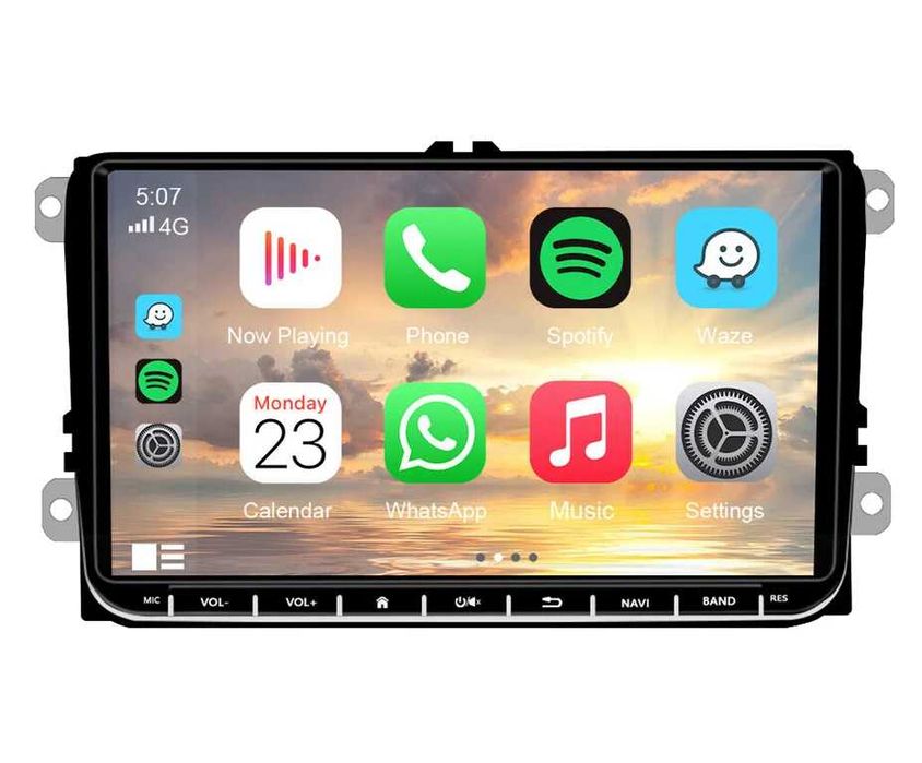 Navigatie VW Passat B6 B7 CC Touran Golf 5 6 Tiguan Transporter T5 T6 Caddy Polo 6r Jetta Sharan Scirocco Eos Amarok Skoda Octavia Fabia Superb Caplay