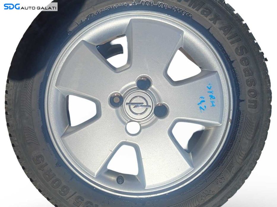 Set 4 Jante Janta Roata Roti Aluminiu 195 60 15 R15 Chevrolet Kalos 2003 - 2011 (24437244 6JX15H2 ET49) [JNT0032]