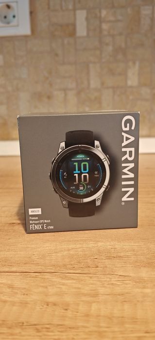 Ceas Smartwatch Garmin Fenix E 47mm Sigilat