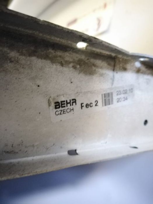 Radiator intercooler MAN TGA/TGX