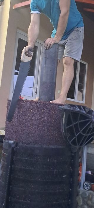 Teasc-presa struguri hidraulic