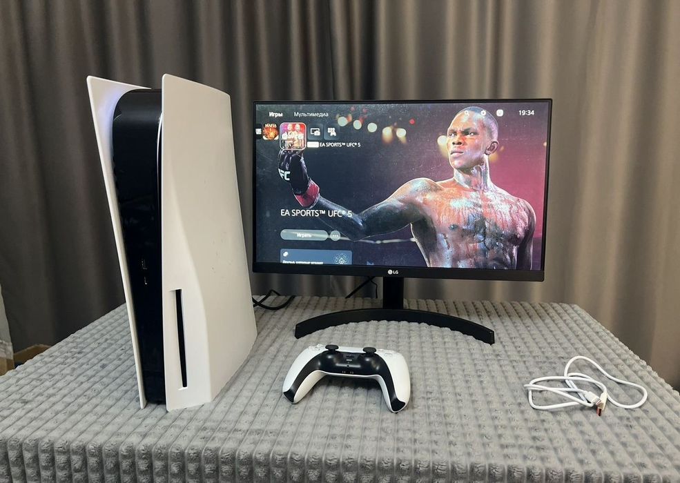 Прошитая PS5 Fat с дисководом