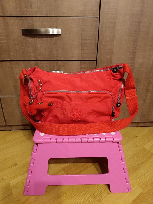 Geanta Kipling, roșu