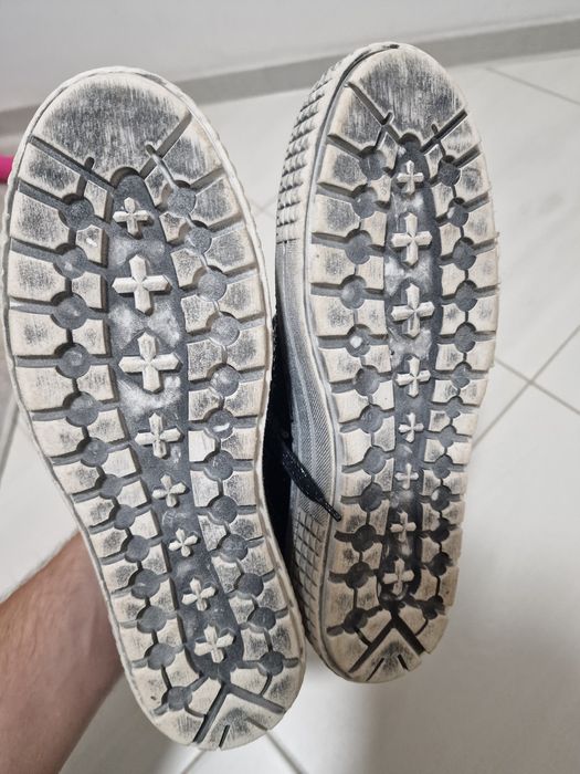 Adidasi / Tenesi Miglio / Made Italy / Alb Murdar / Piele Intoarsa

Ma