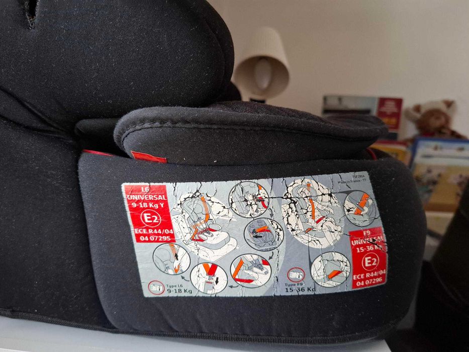 Scaun auto reglabil Ferrari 9-36 kg