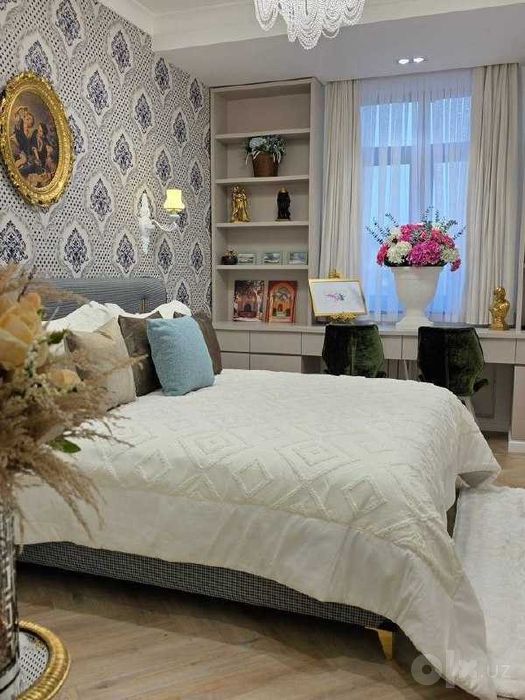 3-комнатная 90м2 ЖК Parisien на ул. Мукимий