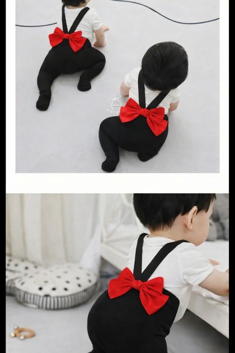 Колготки для малышей с бантом