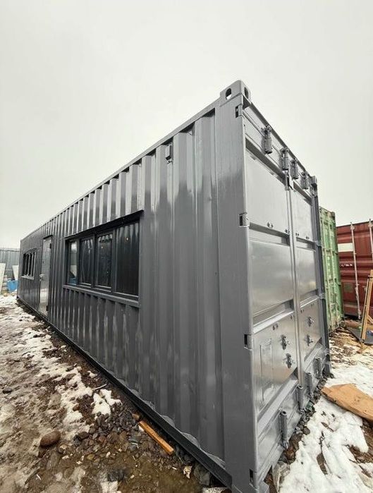 Морской 40 фут контейнер утепленный под офис/жилье