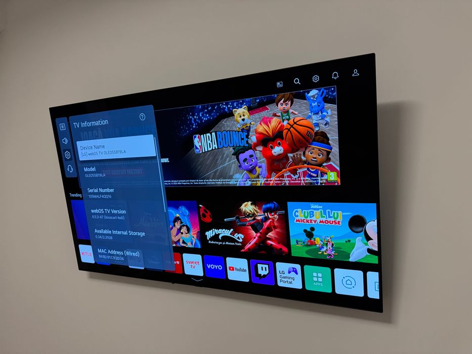 Televizor Oled LG B2 55"