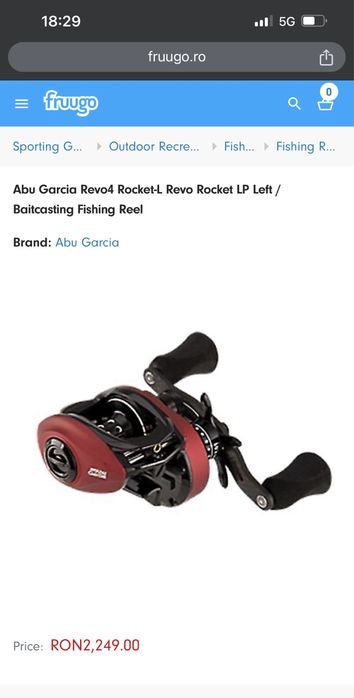 Vand mulineta spinning/baitcasting