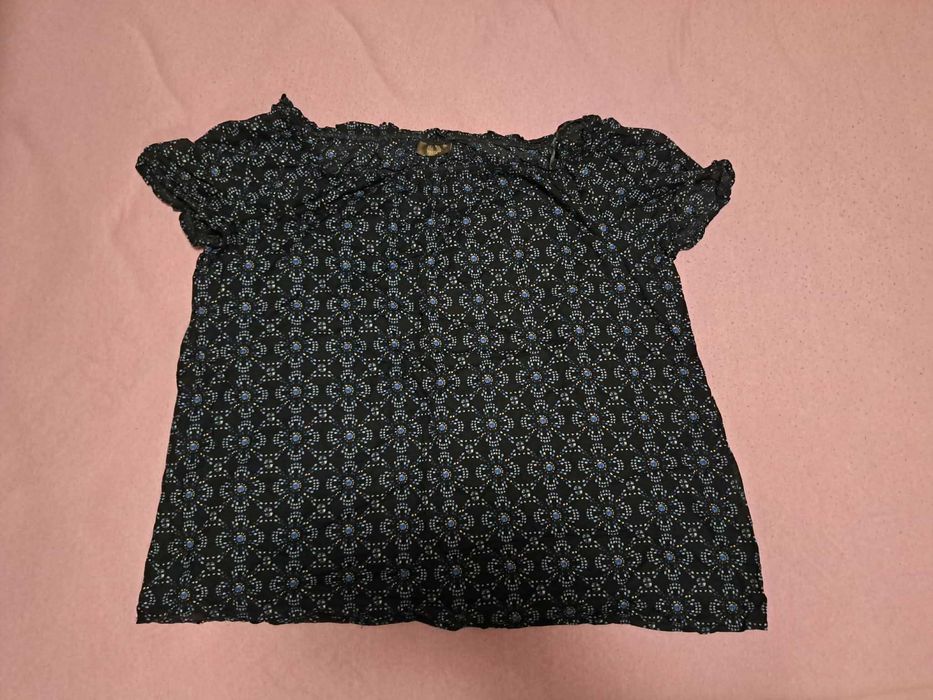 Шарена блуза с флорален десен